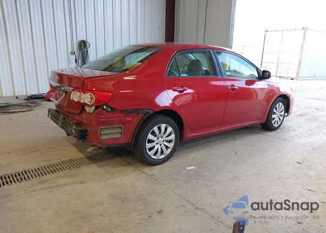 2012 Toyota Corolla Le из США, поврежденный, VIN 5YFBU4EE6CP045818